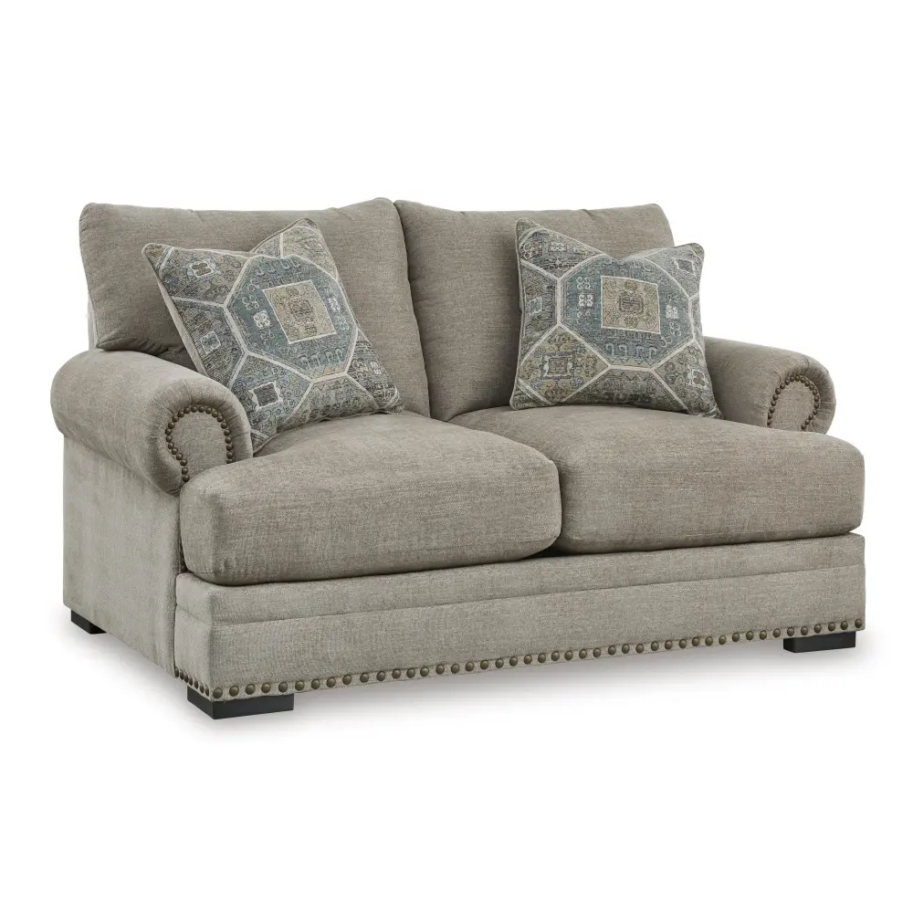 Diamond Modern Furniture Exclusive Design Galemore Stationary Fabric Loveseat 2700435