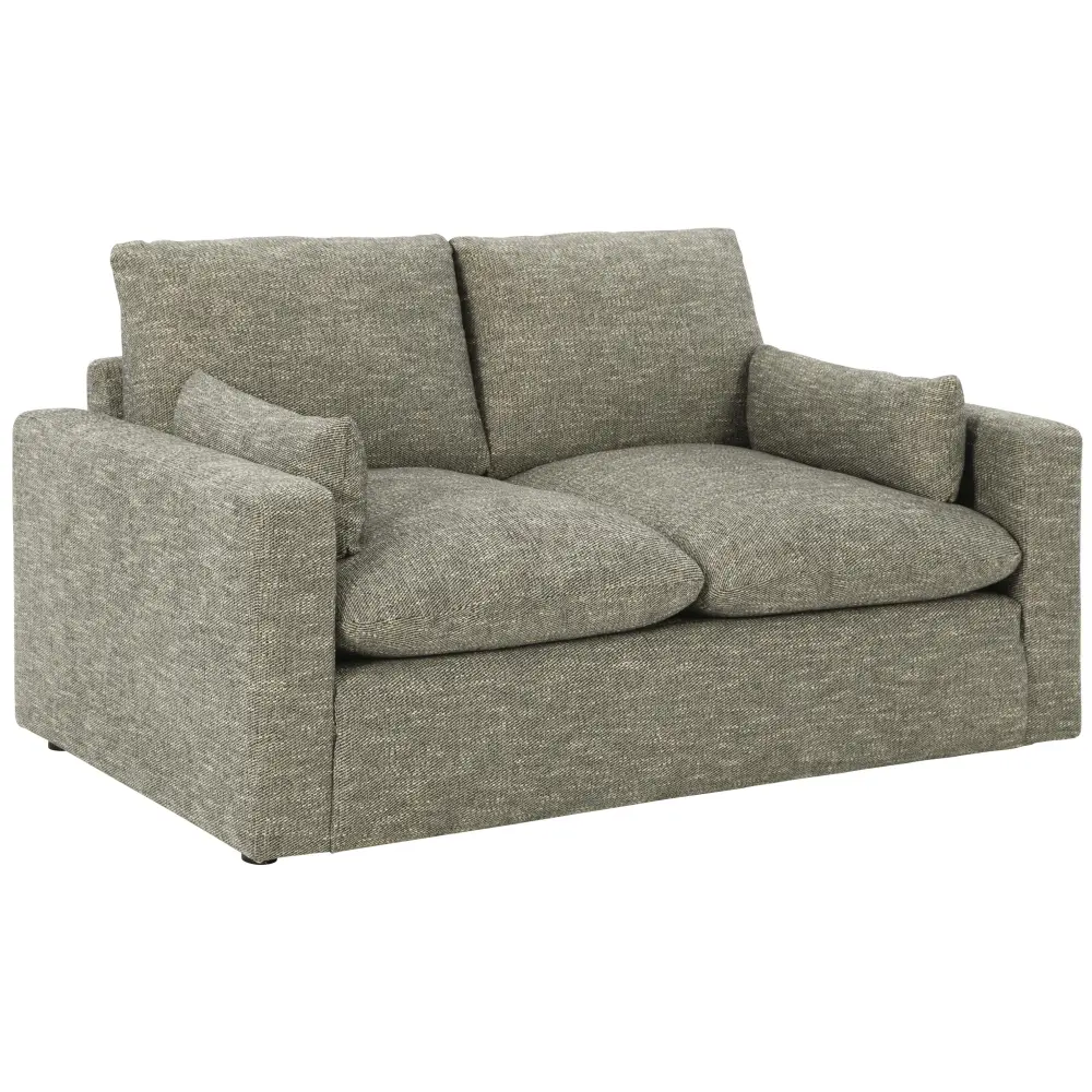 Diamond Modern Furniture Premium Design Dramatic Stationary Fabric Loveseat 1170235
