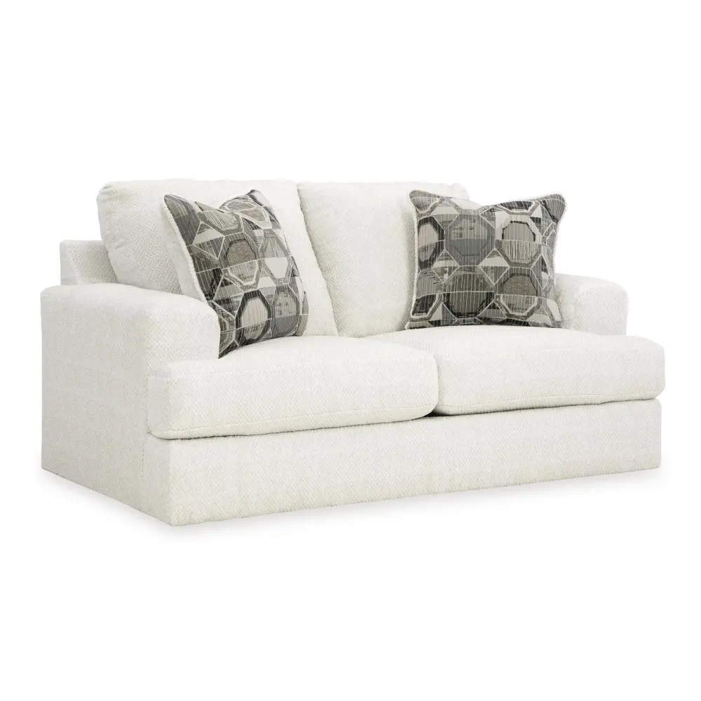 Diamond Modern Furniture Premium Design Karinne Stationary Fabric Loveseat 3140335
