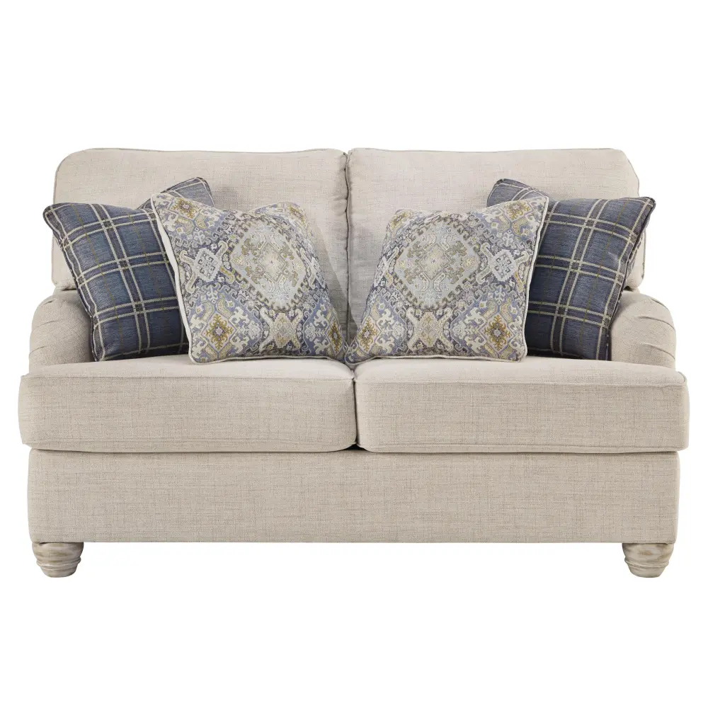 Diamond Modern Furniture Premium Design Traemore Stationary Fabric Loveseat 2740335