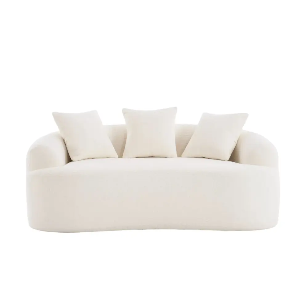 Loveseat Sofa, Compact Design Slim Spaces
