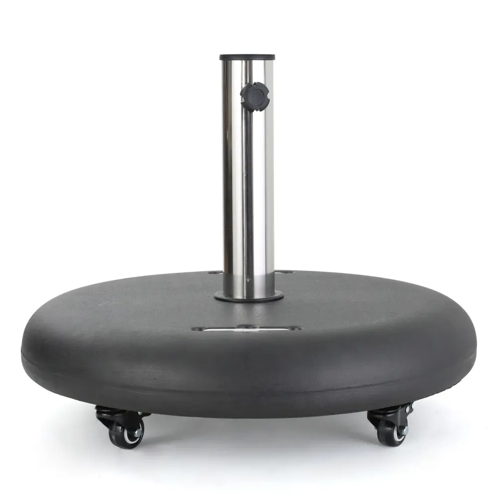 Wheelie - Round Umbrella Base Stainless Hardened Holder