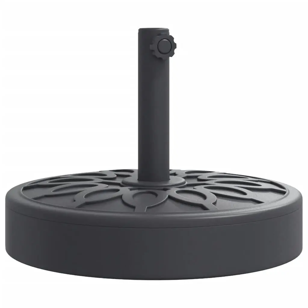 Parasol Base 1.5-1.9 Inch Poles 55.1 lb Round Umbrella Stand