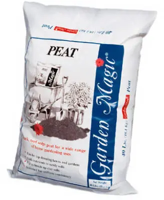 Michigan Peat 5440 40 lb Garden Magic Peat Humus Soil Enrichment