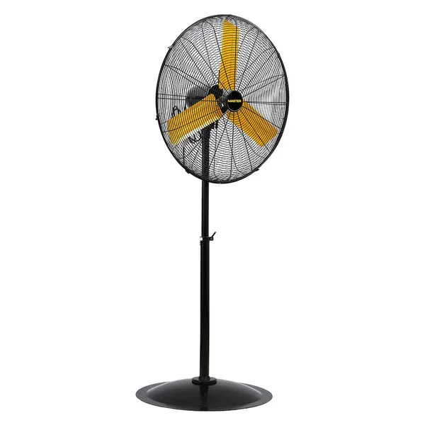 Master MAC-30P High Velocity Pedestal Fan 3-Speed 8500/7000/6000 CFM 30 Inches