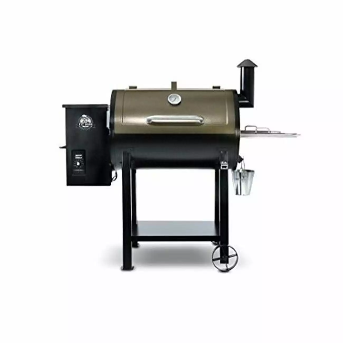Dansons Navigator 550 Pellet Grill Black & Gray Outdoor BBQ and Smoking 1