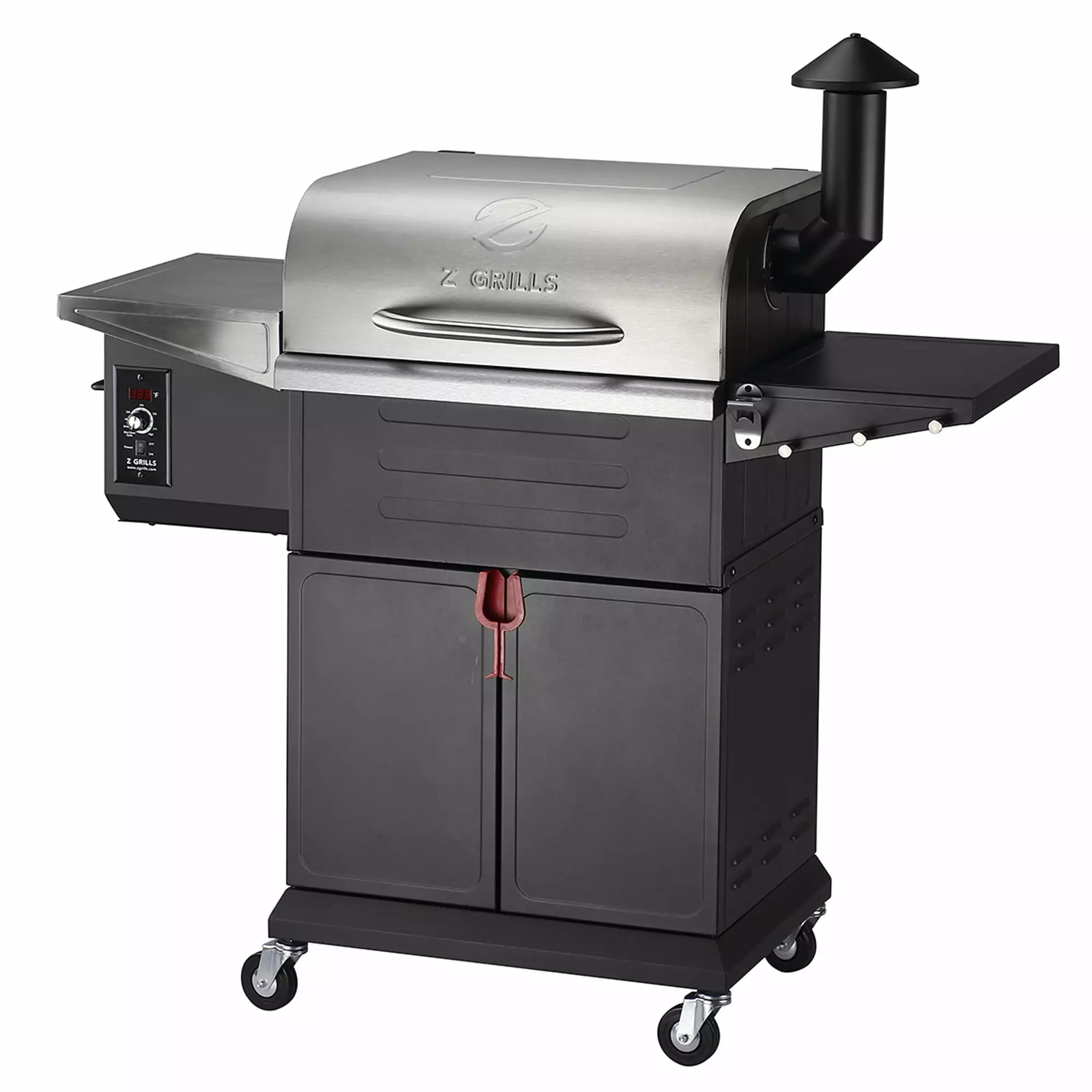 Z GRILLS Wood Pellet Grill Smoker PID Technology Auto Temperature Control 572 sq Cooking Area