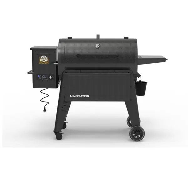 Pit Boss PBPELL115010528 1150 Navigator Black Wood Pellet Grill 40000 BTU