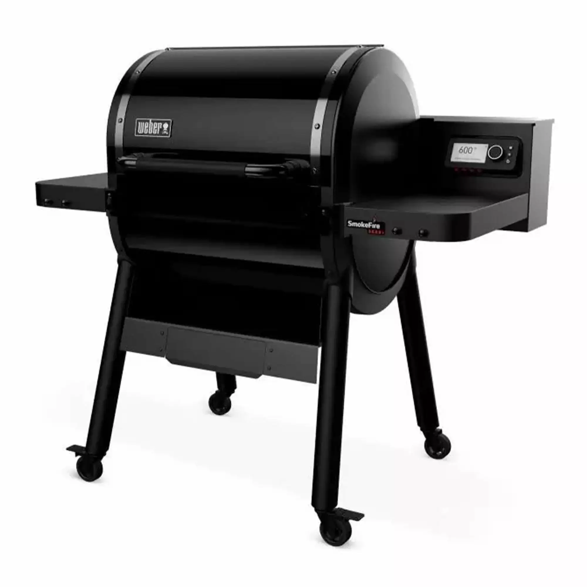 Weber SmokeFire Sear ELX4 24 Wood Fire Pellet Intelligent Smoker Grill Black 1