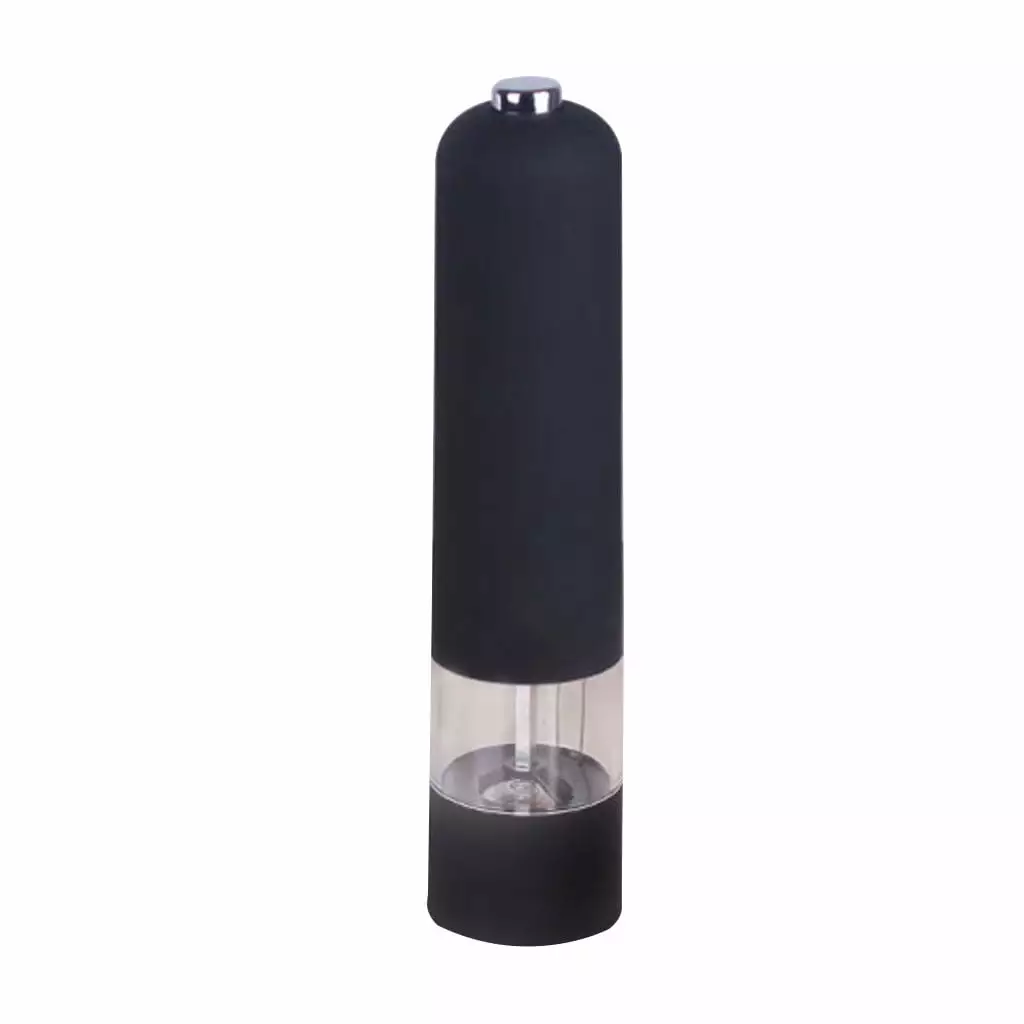 Electric Pepper Grinder Black Pepper and Salt Grinder Cooking Grill Seasoning Travel Friendly Kitchen Jars One