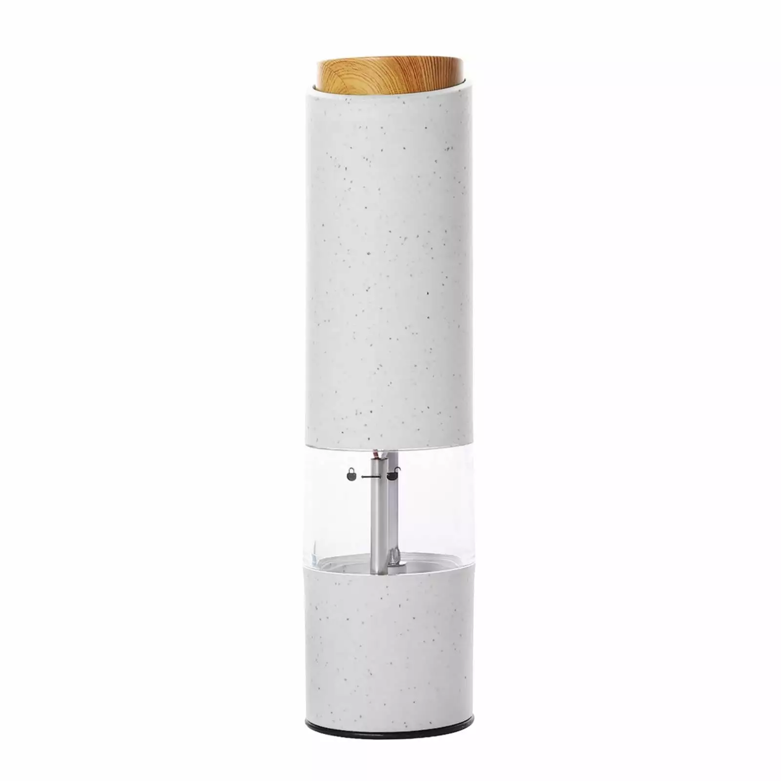 Pdqouc Electric Pepper Grinder Adjustable Crude Grinder Travel-friendly Outdoor Grill One