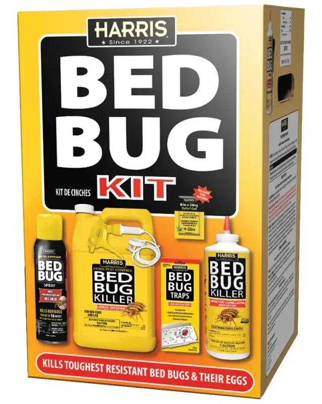 Harris BBKIT-LGVP-4 Bed Bug Insect Killer, Glass-like
