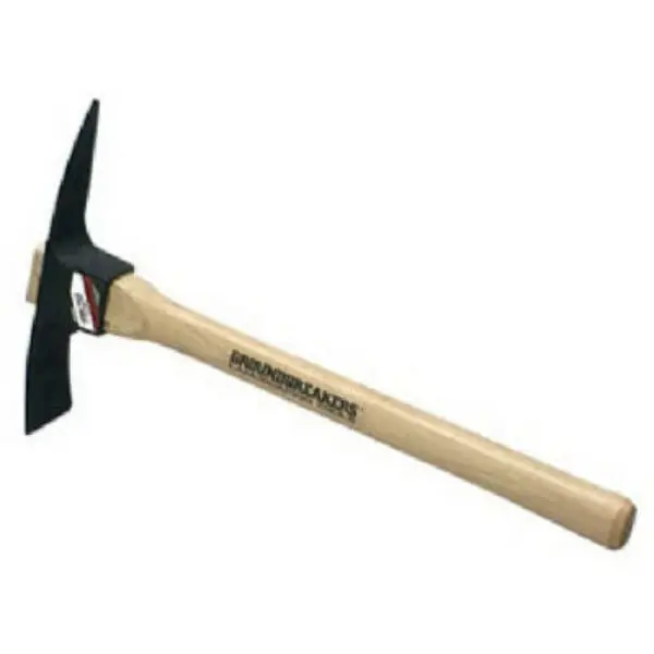 V & B MP-86101 Mini Pick Garden Tool 16 Inch American Hickory Handle V u0026 B