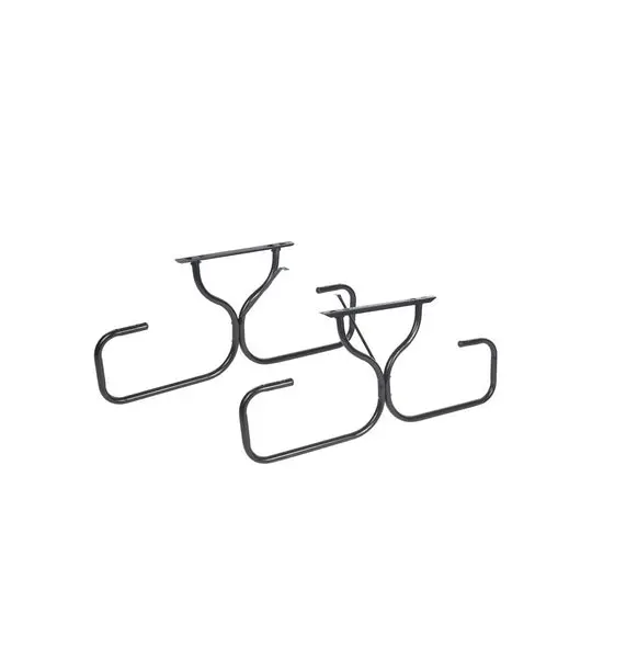 Seasonal Trends FC-30 Black Picnic Table Frame Kit Outdoor Furniture