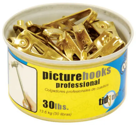 OOK 50671 Classic Pro Hanger Picture Hook 30 lbs 15-Piece Set