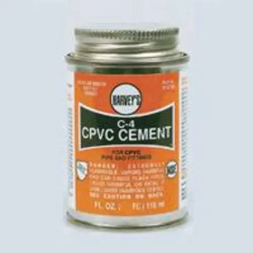 Harvey 018710-24 Orange CPVC Cement 8 Oz Plumbing Adhesive