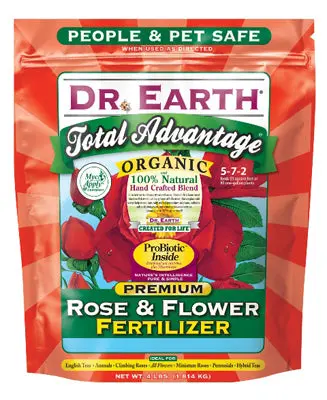 Dr. Earth 702P Total Advantage Rose And Flower Fertilizer 4 Lbs