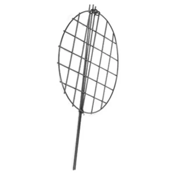 Panacea Grow Thru Ring PVC Coated Plant Support 12 x 18 Inch