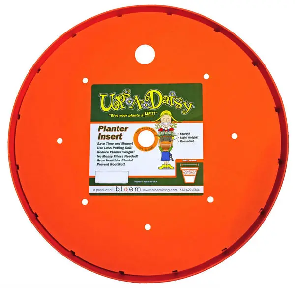 Bloem T6326 Ups--Daisy Round Planter Insert 16 Inch Garden Pots