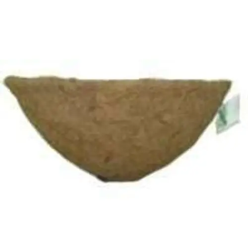 Landscapers Select T51451B-3L Planter Liner Natural Coconut 15in x 7in Pots and Baskets