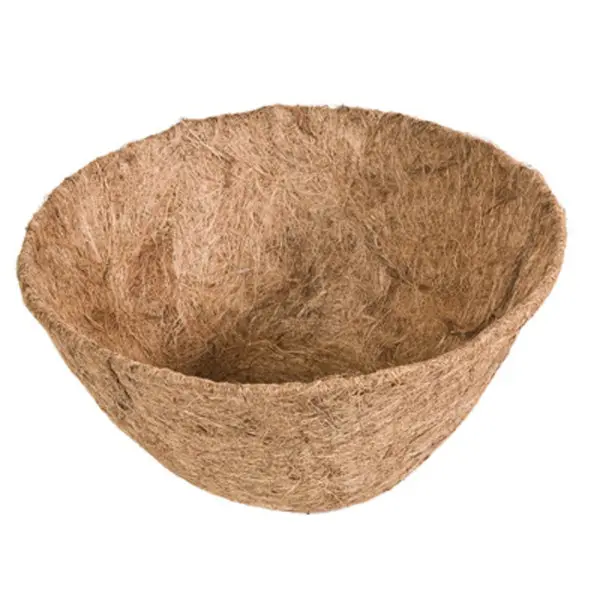 Panacea 88592GT Round Coco Fiber Basket Liner Planters and Hanging Baskets