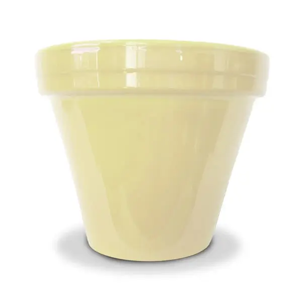 Ceramo 8.5 Inch Standard Planter Brick Yellow