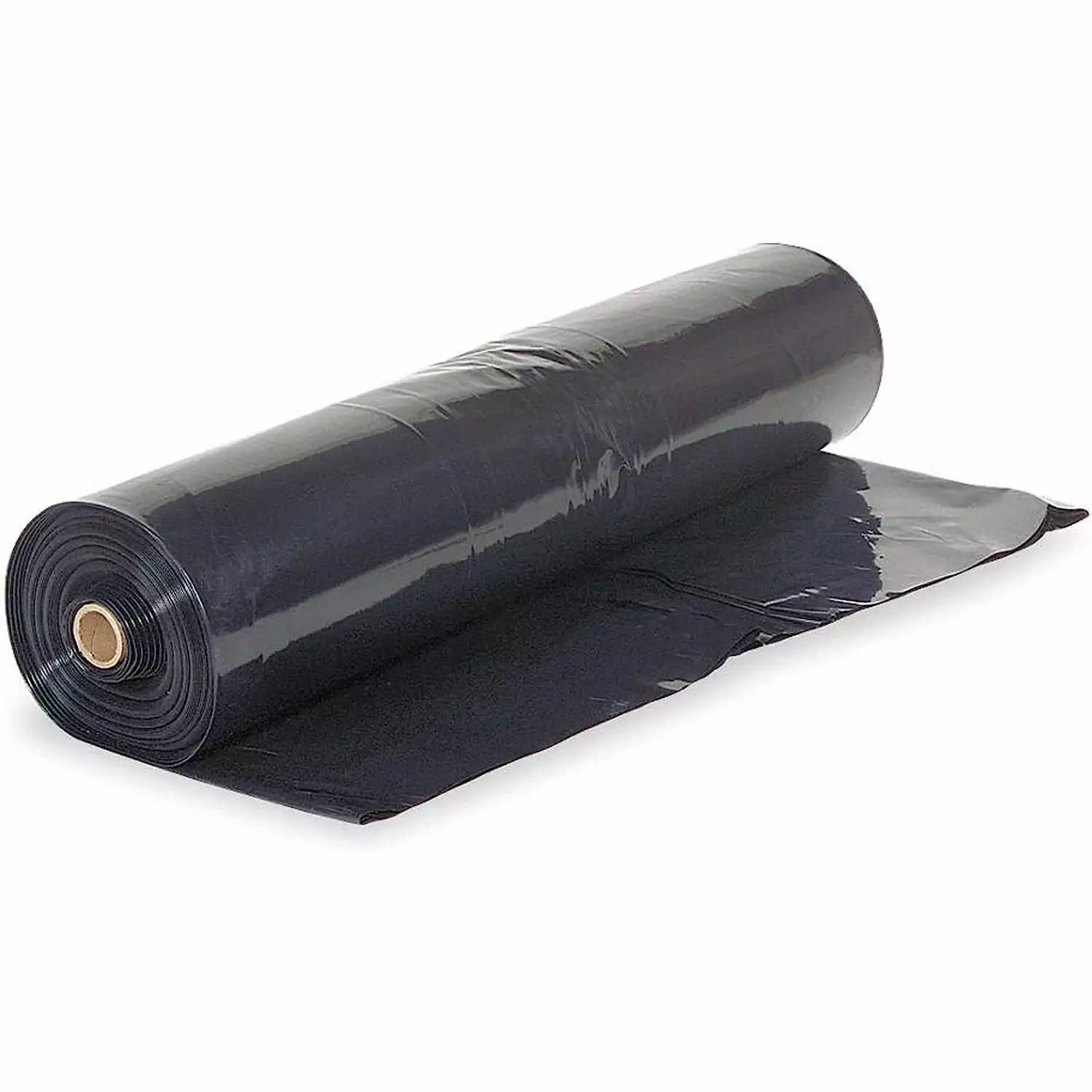 UlaREYoy Black Plastic Sheeting 10 mil 5x100 ft Polyethylene Vapor Barrier