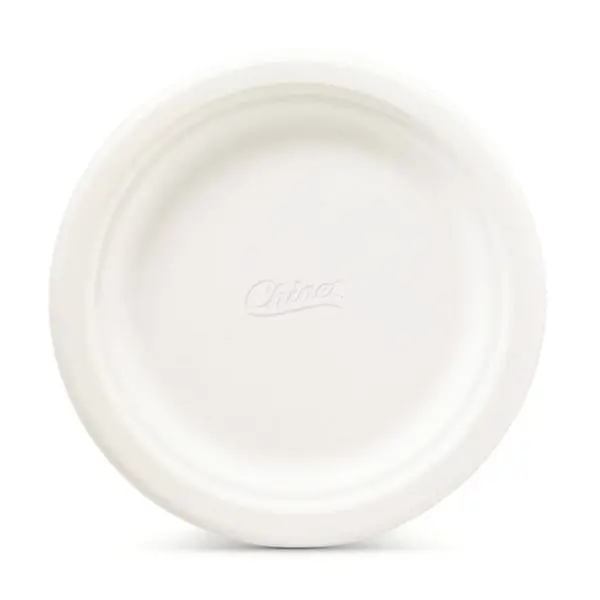 Chinet 32310 Classic White All Occasion Lunch Plates 8-3/4 Inch 72-Count Disposable Tableware