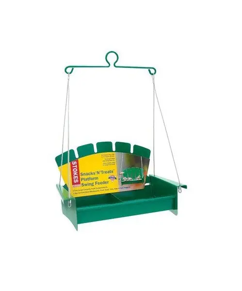 Stokes Select 38267 Snacks N Treats Platform Swing Bird Feeder