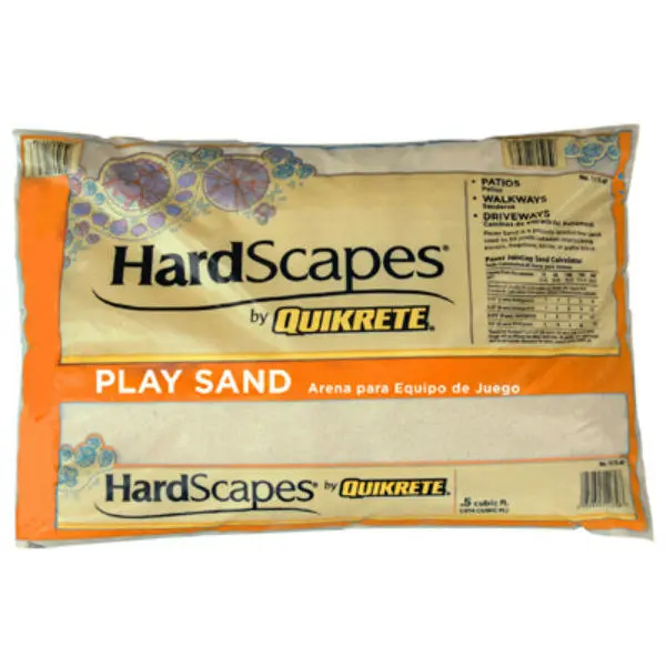 Quikrete 1175-50 HardScapes Play Sand 0.5 Cubic Foot Safe Non-Toxic Kids Sandbox Sand