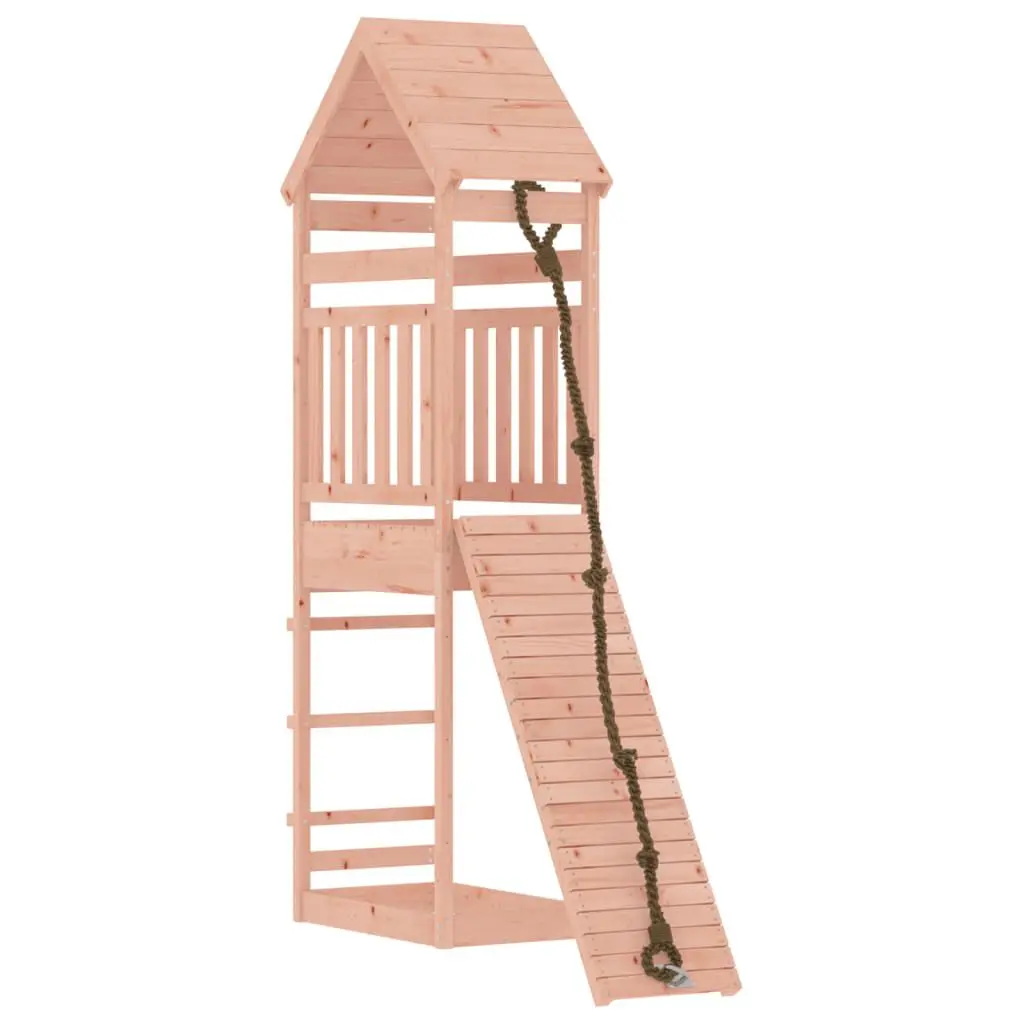 Playhouse Climbing Wall Solid Wood Douglas Kids Outdoor Play