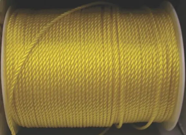 Ben-Mor 60191 Twisted Polypropylene Rope 3 Strands 1/4 Inch x 1300 Feet Marine and Outdoor Use