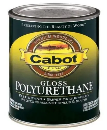 Cabot 144.0018010.003 Interior Polyurethane 1 2 Pint Gloss Wood Finish