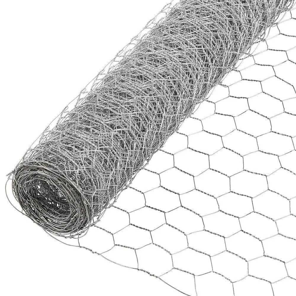 Galvanized Poultry Netting, 1" x 48" x 25'