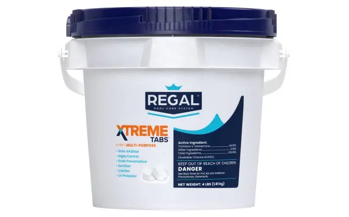 Regal Chemicals 4 lb 3" Xtreme Tabs Pail Mfg. # 47246960 Fast-Acting Formula