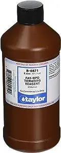 TAYLOR FAS-DPD Titrating Reagent ( chlorine), 16 oz R-0871-E Pool Owners