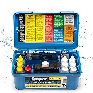 TAYLOR POOL INSPECTOR HIGH DPD SKILLED TEST KIT K-2007-6