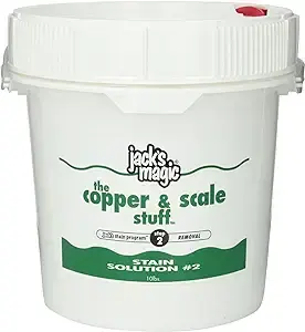 Automatic Robotic JACK'S MAGIC 10 lb Pail Stain Solution #2 Red metal & Scale Stuff™