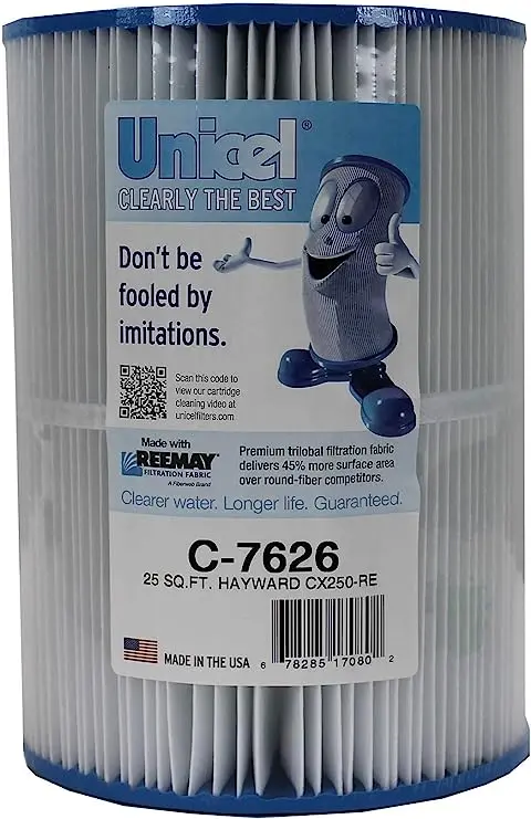 Unicel 25sqf 4oz c-250 Star-Clear Cartridge c-7626