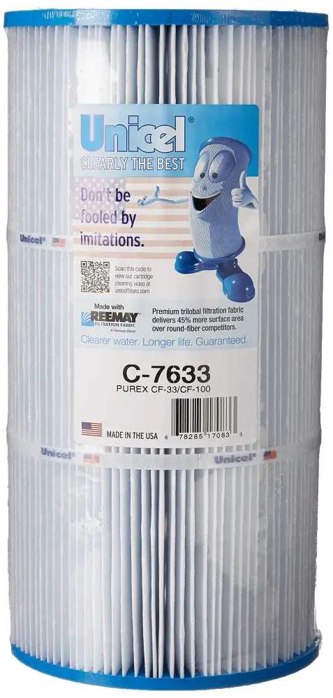 Unicel C-7633 Replacement Filter Cartridge 33 Square Foot Purex CF-33/100,White