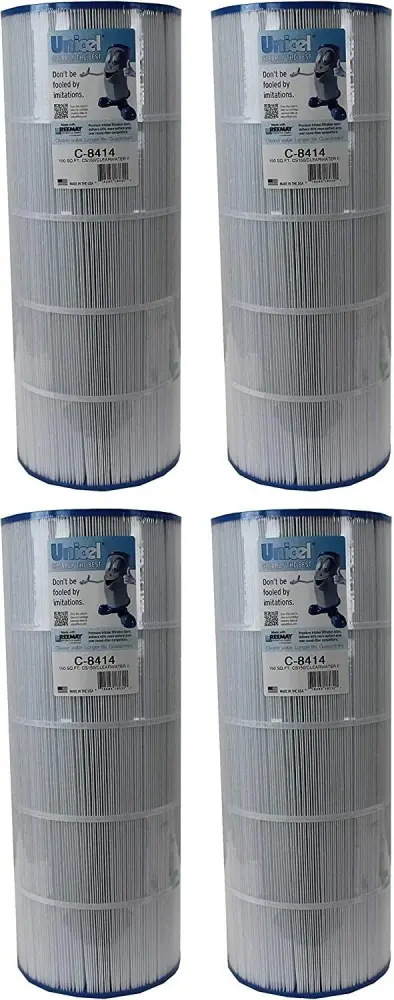 Unicel C-8414 Pool Replacement Cartridge Filters 150 Sq Ft Clearwater II (4Pack)