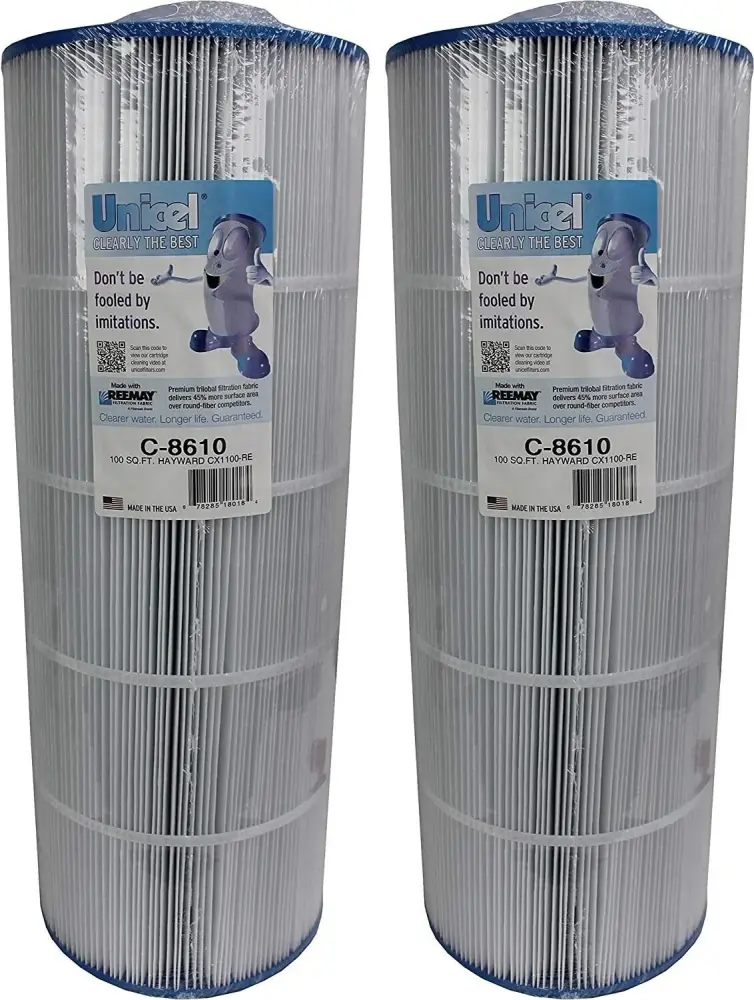 Unicel C-8610 Hayward Star Lucid II CX1100 Filter Cartridges PA100 FC-1290 2PACK