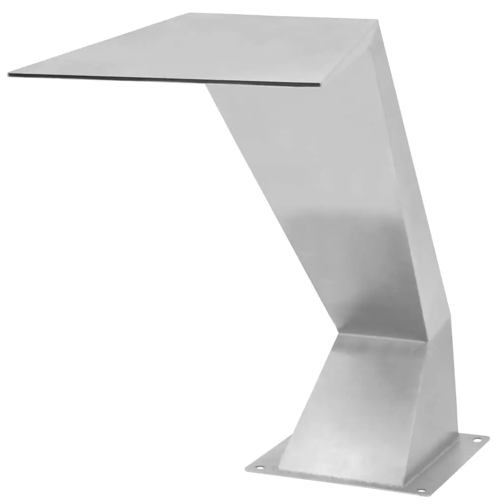 Pool Fountain Stainless Steel 25.2 Inch Silver Decorative Fountain Pools