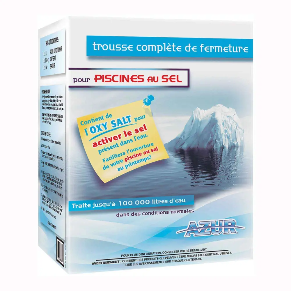Complete Salt Water Swimming Pool Closing Kit