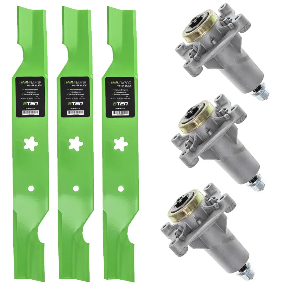 Deck Spindle & Mower Blade Kit Husqvarna Poulan Pro Statesman MK1002266