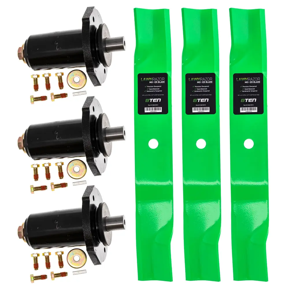 Heavy Duty Deck Spindle & Mower Blade Kit Gravely MK1002319