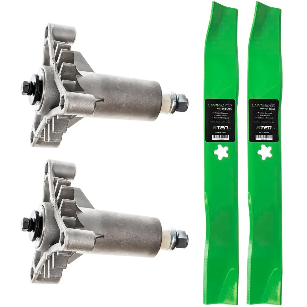 Heavy Duty Spindle Mulching Blade Kit Poulan Pro Husqvarna Poulan MK1002240