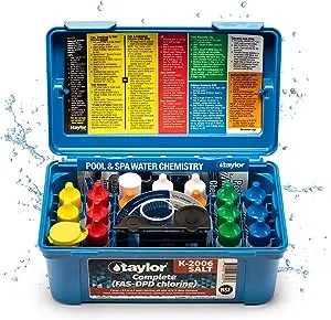 TAYLOR 2000 SERIES COMPL TEST KIT W/ BOOKLET & CS K-2006-SALT-6 Above Ground Pools