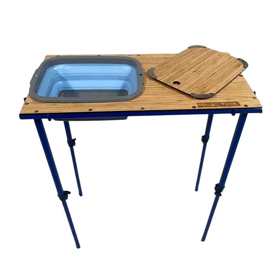 Telescopic Pole TemboTusk Camp Table Basin Kit