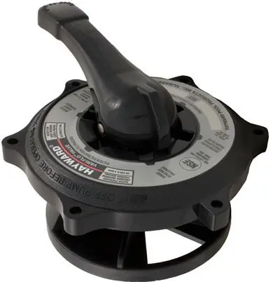 HAYWARD Black Vari-Flo Core Cover and Handle Assembly SPX0710XBA17